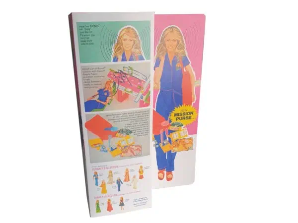 Kenner Bionic Woman Mission Purse Reproduction Box