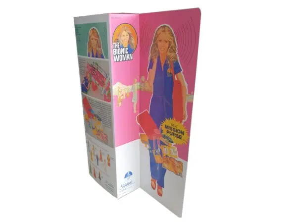 Kenner Bionic Woman Mission Purse Reproduction Box