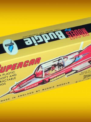 Budgie Models 272 Mike Mercury Supercar Repro Box Budgie Models 272 Mike Mercury Supercar Repro Box