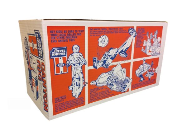 Ideal Toys Evel Knievel Canyon Rig Reproduction Box