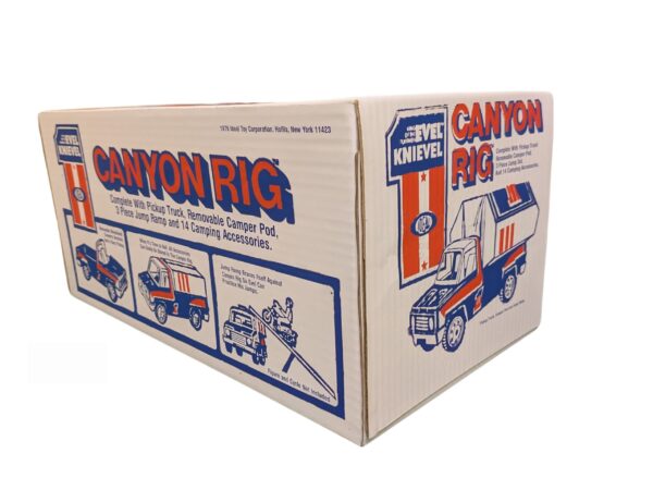 Ideal Toys Evel Knievel Canyon Rig Reproduction Box