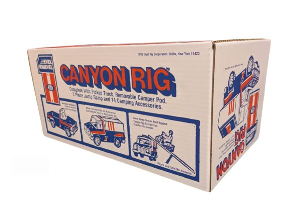 Ideal Toys Evel Knievel Canyon Rig Reproduction Box