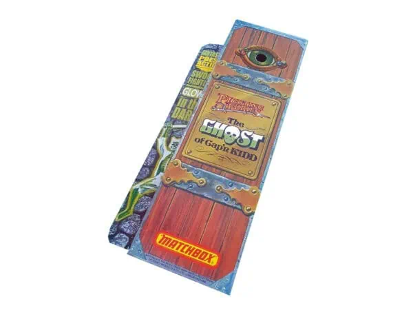 Matchbox Fighting Furies Ghost of Cap'n Kidd Figure Repro Box