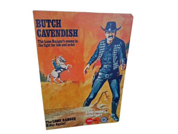 Marx Toys Butch Cavendish Figure Repro Box Marx Toys Butch Cavendish Figure Repro Box