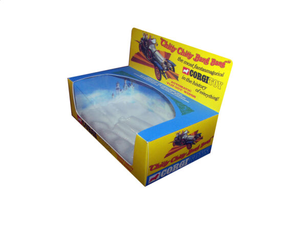 Corgi Toys 266 Chitty Chitty Bang Bang Repro Box with Plastic Cloud Corgi Toys 266 Chitty Chitty Bang Bang Repro Box with Plastic Cloud