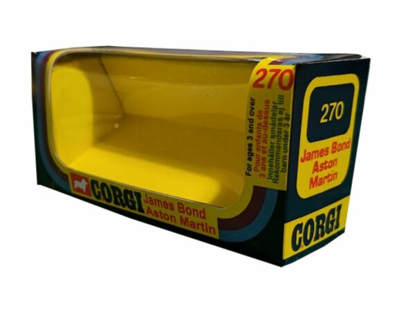 Corgi Toys 270 Version 2 James Bond Aston Martin DB5 Repro Box Corgi Toys 270 Version 2 James Bond Aston Martin DB5 Repro Box