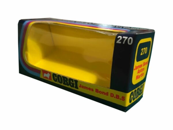Corgi Toys 270 James Bond Aston Martin DB5 Repro Box