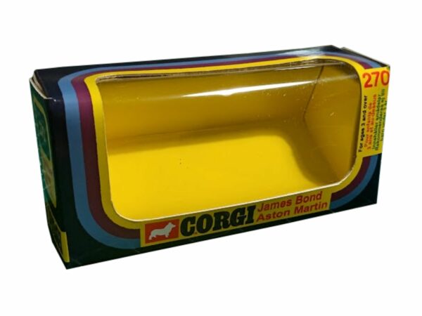 Corgi Toys 270 Version 2 James Bond Aston Martin DB5 Repro Box Corgi Toys 270 Version 2 James Bond Aston Martin DB5 Repro Box