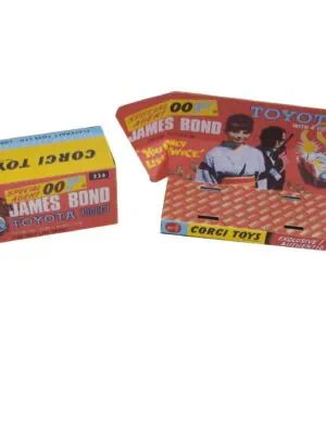 Corgi Toys 336 James Bond Toyota 2000GT Repro Box