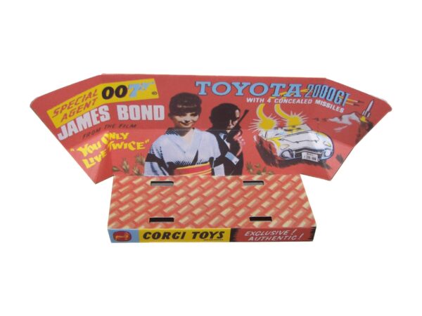 Corgi Toys 336 James Bond Toyota 2000GT Repro Box