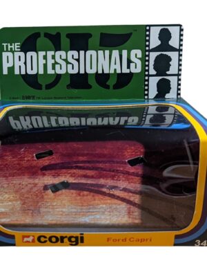 Corgi Toys 342 Professionals Ford Capri Repro Box