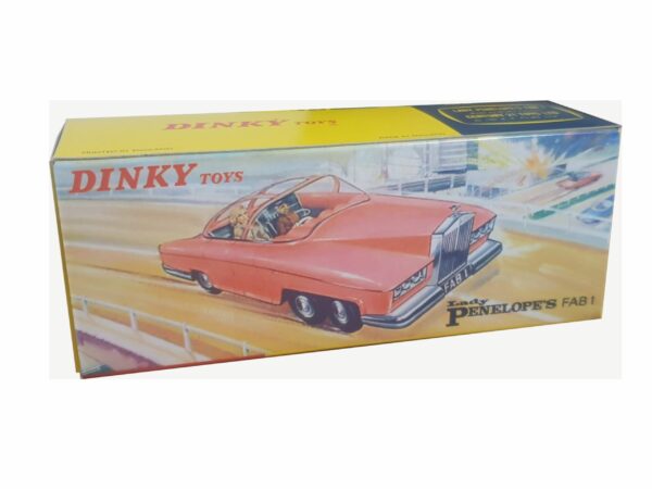 Dinky Toys 100 Lady Penelope’s FAB 1 Repro Box Dinky Toys 100 Lady Penelope's FAB 1 Repro Box