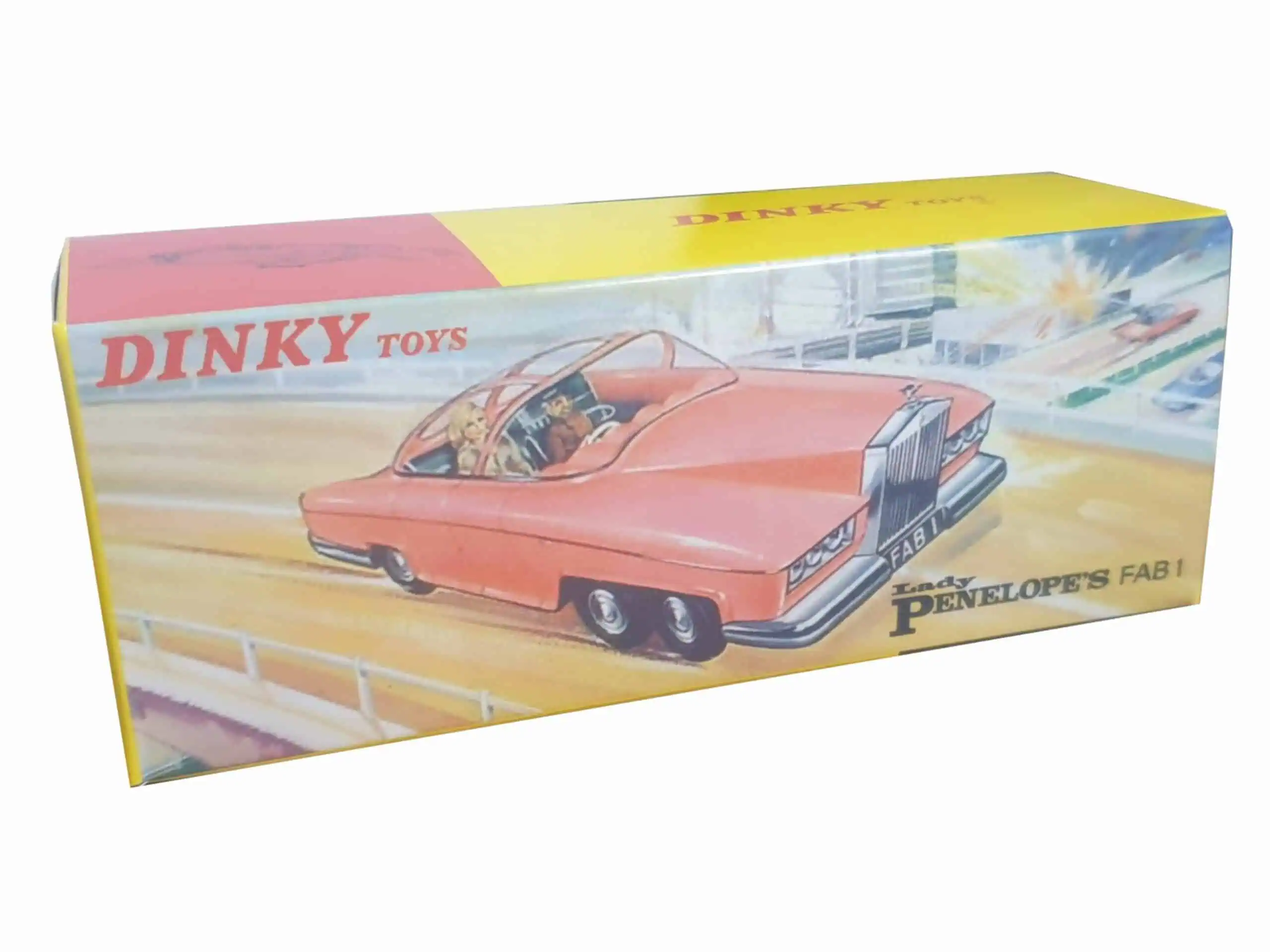 Dinky Toys 100 Lady Penelope's FAB 1 Repro Box