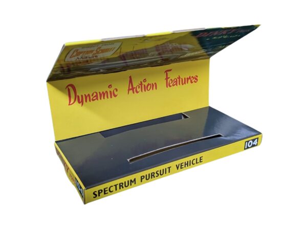 Dinky Toys 104 Captain Scarlet Spectrum Pursuit Vehicle Repro Box Dinky Toys 104 Captain Scarlet Spectrum Pursuit Vehicle Repro Box