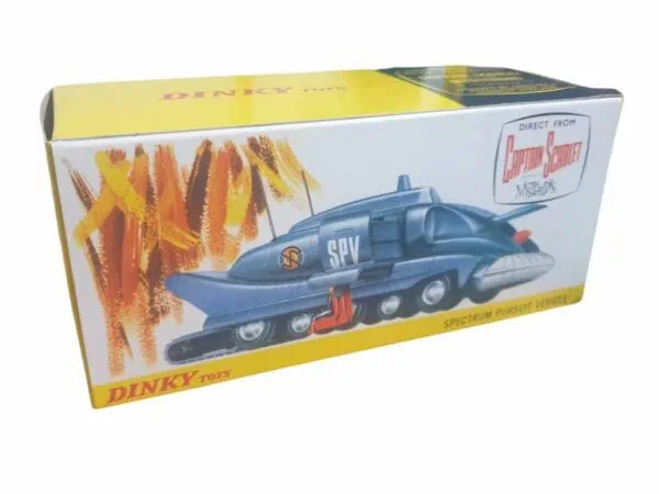 Dinky Toys 104 Captain Scarlet Spectrum Pursuit Vehicle Repro Box