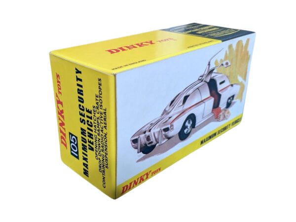 Dinky Toys 105 Captain Scarlet Maximum Security Vehicle Repro Box