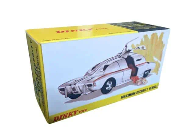 dinky-105-msv-box-front-scaled-1.jpg Dinky Toys 105 Captain Scarlet Maximum Security Vehicle Repro Box