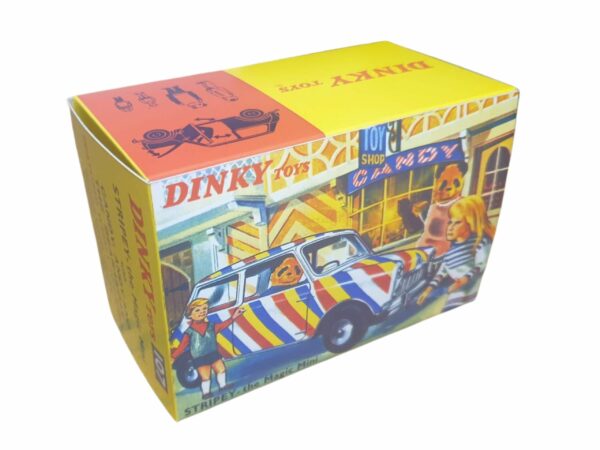 Dinky Toys 107 Stripey The Magic Mini Repro Box Dinky Toys 107 Stripey The Magic Mini Repro Box