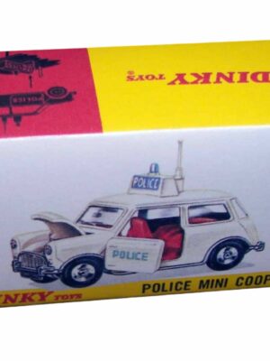 Dinky Toys 250 Police Mini Cooper repro box
