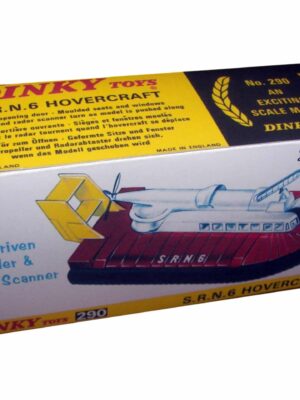 Dinky Toys 290 SRN6 Hovercraft Repro Box