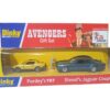 Dinky Toys 307 New Avengers Steed's Jaguar XJ12 and Purdey's TR7 Repro Box Code 3