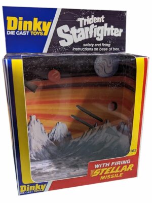 Dinky Toys 362 Trident Starfighter Repro Box