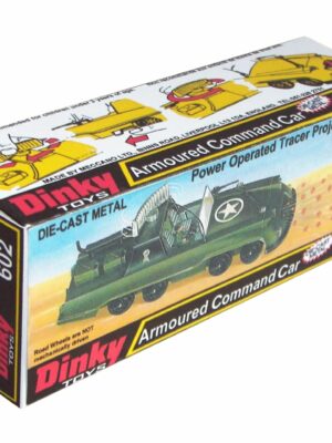 Dinky Toys 602 Armoured Command Car Repro Box Dinky Toys 602 Armoured Command Car Repro Box