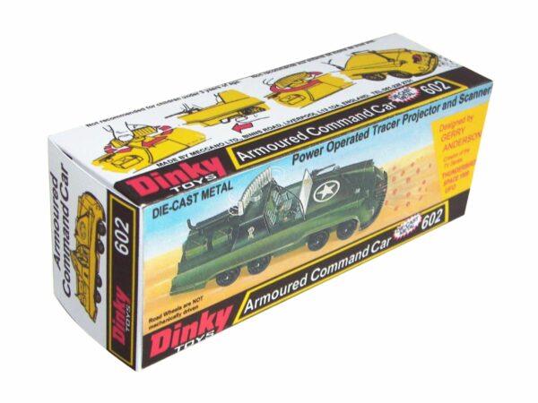 Dinky Toys 602 Armoured Command Car Repro Box