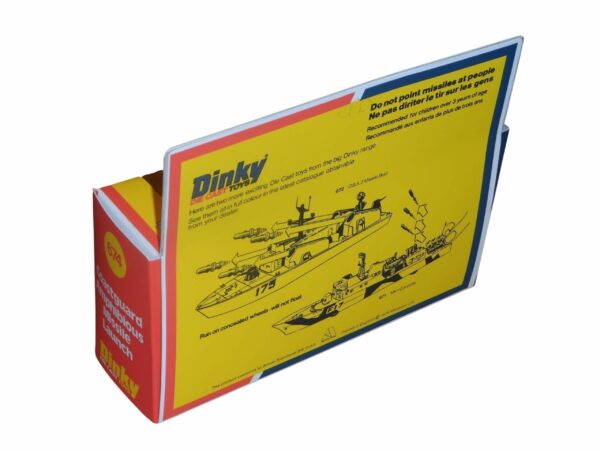 Dinky Toys 674 Coastguard Amphibious Missile Launch Repro Box
