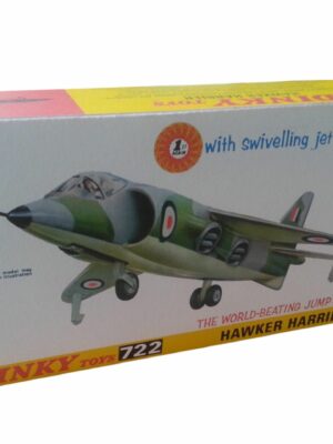 Dinky Toys 722 Hawker Harrier Repro Box