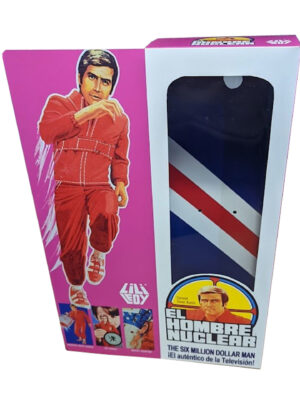 Lil Ledy El Hombre Nuclear Figure Repro Box