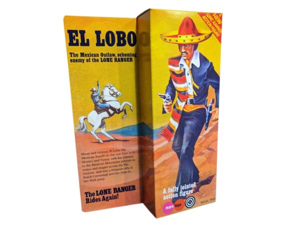 Marx Toys El Lobo Figure Repro Box