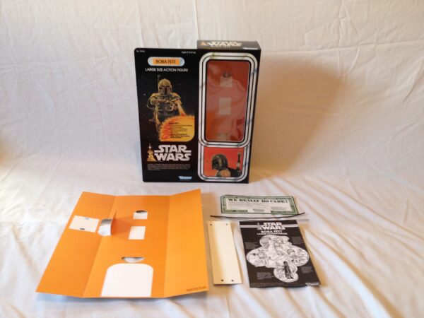 Star Wars 12 Inch Boba Fett Reproduction Box and Inserts Star Wars 12 Inch Boba Fett Reproduction Box and Inserts