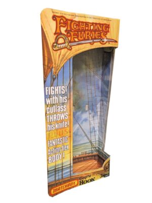 Matchbox Fighting Furies Cap’n Hook Figure Repro Box Version 2 Matchbox Fighting Furies Cap’n Hook Figure Repro Box Version 2