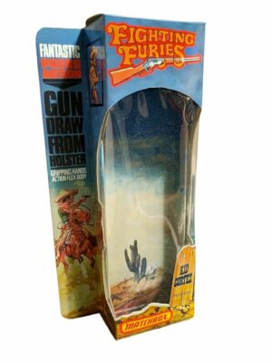 Matchbox Fighting Furies Kid Cortez Figure Repro Box Matchbox Fighting Furies Kid Cortez Figure Repro Box