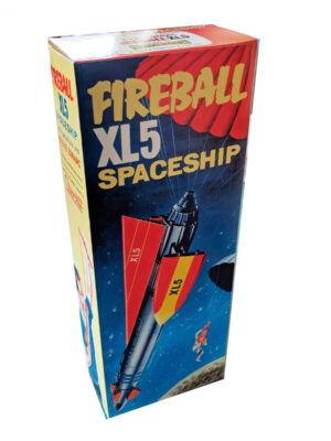 Quercetti Fireball XL5 Spaceship Repro Box