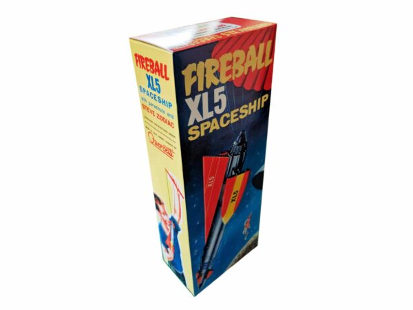 Quercetti Fireball XL5 Spaceship Repro Box Quercetti Fireball XL5 Spaceship Repro Box