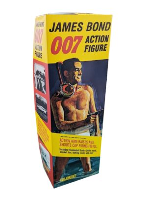 Gilbert Toys James Bond Scuba Diver 12 inch Figure Repro Box