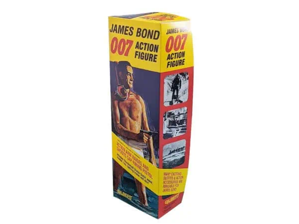 Gilbert Toys James Bond Scuba Diver 12 inch Figure Repro Box