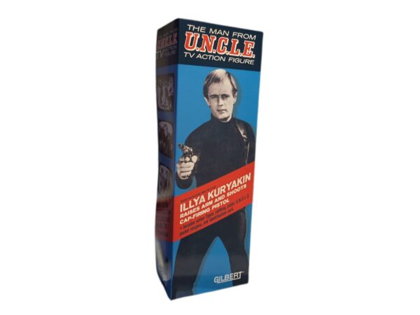 Gilbert Toys Man From U.N.C.L.E Illya Kuryakin 12" Figure Repro Box