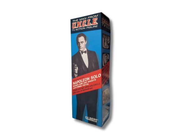Gilbert Toys Man From U.N.C.L.E Napoleon Solo 12" Figure Repro Box