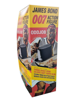 Gilbert Toys James Bond OddJob Karate Suit Figure Repro Box