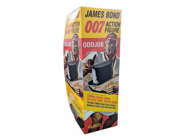 Gilbert Toys James Bond OddJob Karate Suit Figure Repro Box
