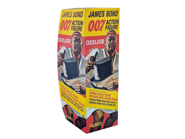Gilbert Toys James Bond OddJob Karate Suit Figure Repro Box