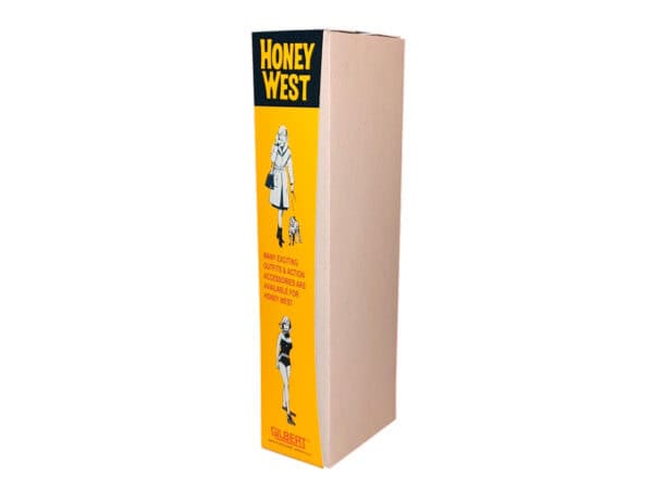 Gilbert Toys Honey West 12" Figure Repro Box
