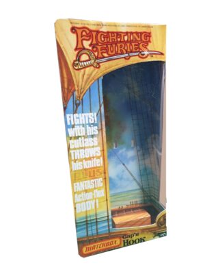 Matchbox Fighting Furies Cap’n Hook Figure Repro Box Matchbox Fighting Furies Cap'n Hook Figure Repro Box