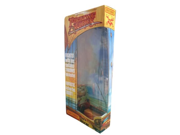 Matchbox Fighting Furies Cap'n Hook Figure Repro Box