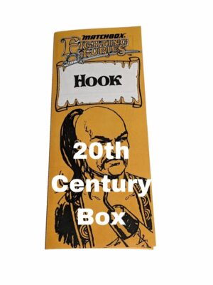 Matchbox Fighting Furies Cap'n Hook US Reproduction Instruction Sheet
