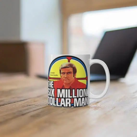 The Six Million Dollar Man Kenner Toys 11oz Gift Mug
