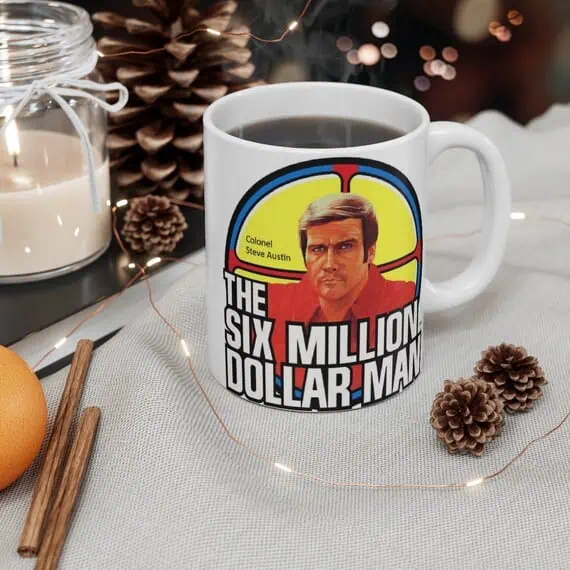 The Six Million Dollar Man Kenner Toys 11oz Gift Mug